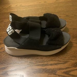 UGG sporty sandals, size 10, worn twice.